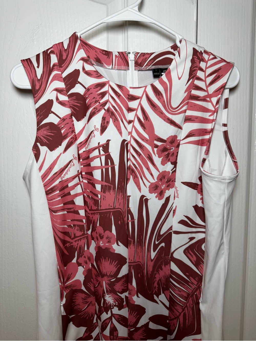 J.Lindeberg Womens Pink Tropical Floral Golf Dress Size Large - Picture 5 of 7